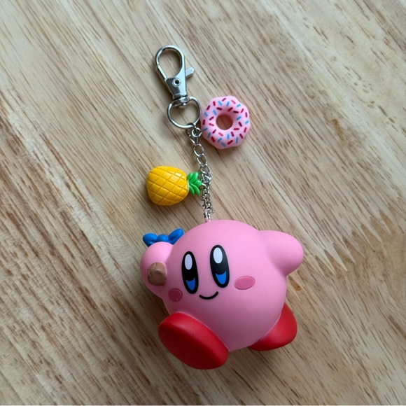 Nintendo Accessories - Handmade Hobo Bag Kirby Bag Charm